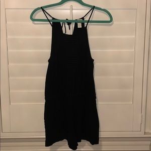 Ann Taylor Loft black romper